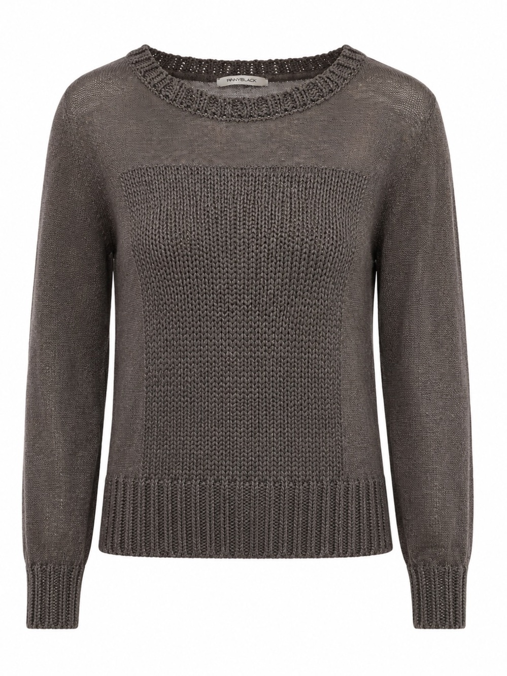 Beautiful Pennyblack lightweight knit sweater with mixed-texture design Size Med
